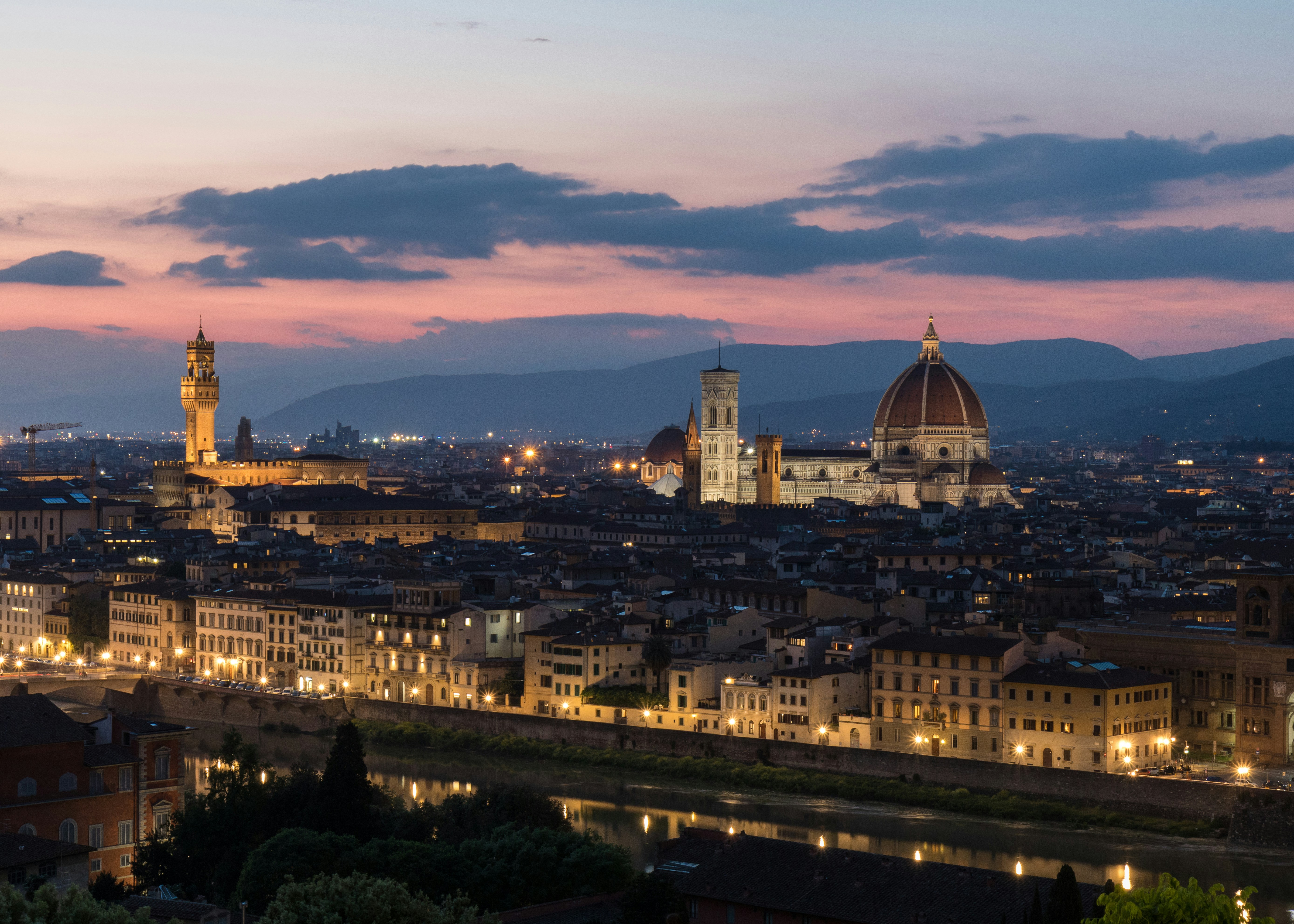 florence sunset